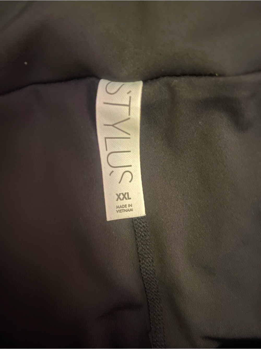 STYLUS Black Activewear Skort XXL Plus Stretch - Picture 2 of 10